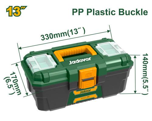 Boîte à outils en plastique 13"