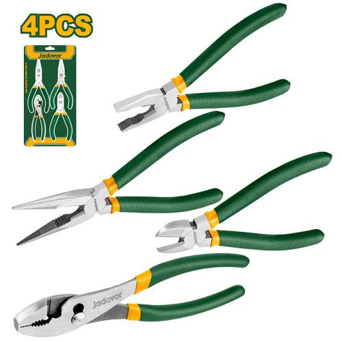 Jeu de pinces 4 pièces