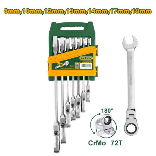 Jeu De Clés À cliquet Flexibles De 7 Pièces