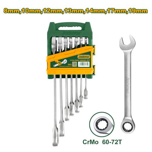 Jeu De Clés À cliquet De 7 Pièces