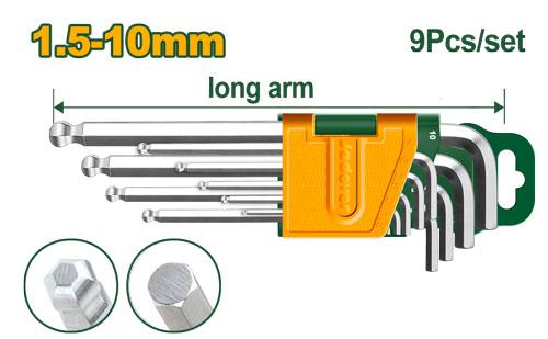 Clé hexagonale à pointe sphérique